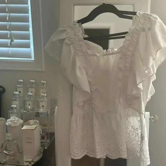 2 for $20 Milk and Honey  Crop top with ruffles - Picture 7 of 10